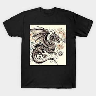 Oriental dragon T-Shirt